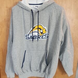 Buffalo Sabres Embroidered Gray Men's Hoodie